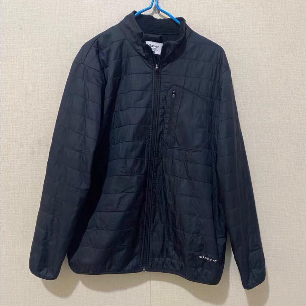 adidas Men's Black Puffer Jacket
